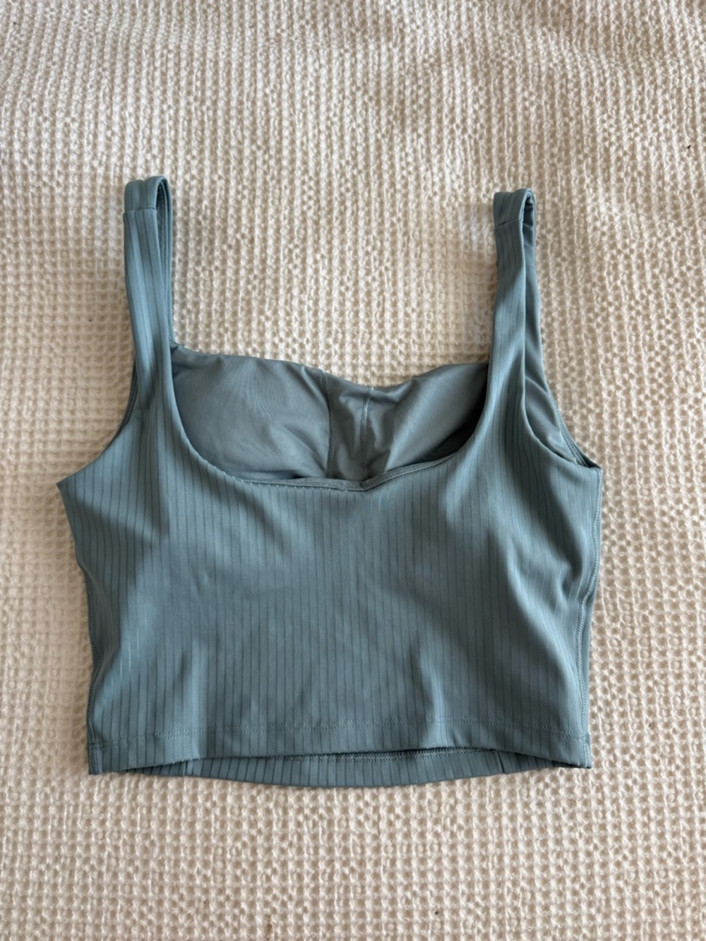 Vuori Inversion Rib Support Tank - Mist Color Small - Picture 6 of 7